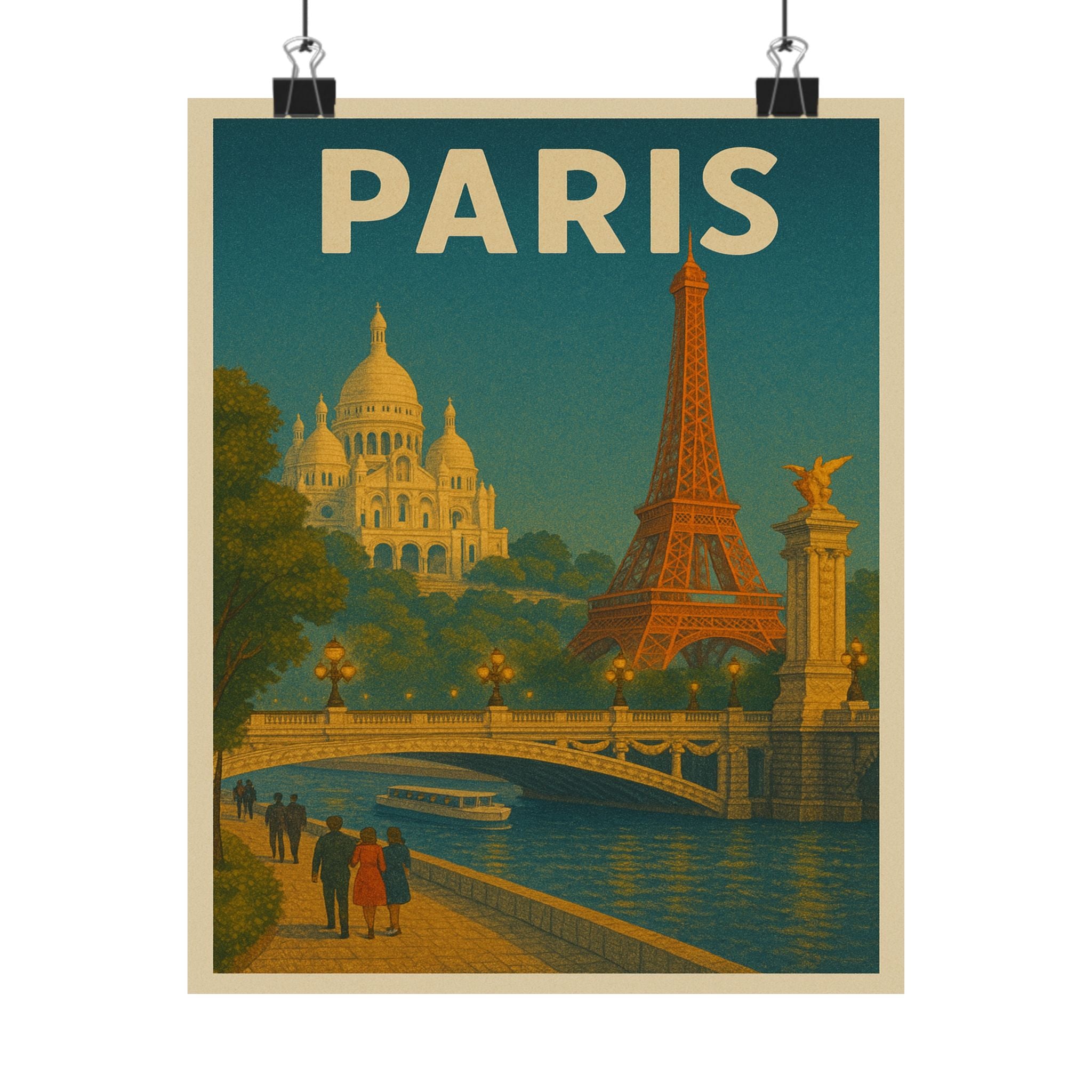 Cityscape Print - Paris