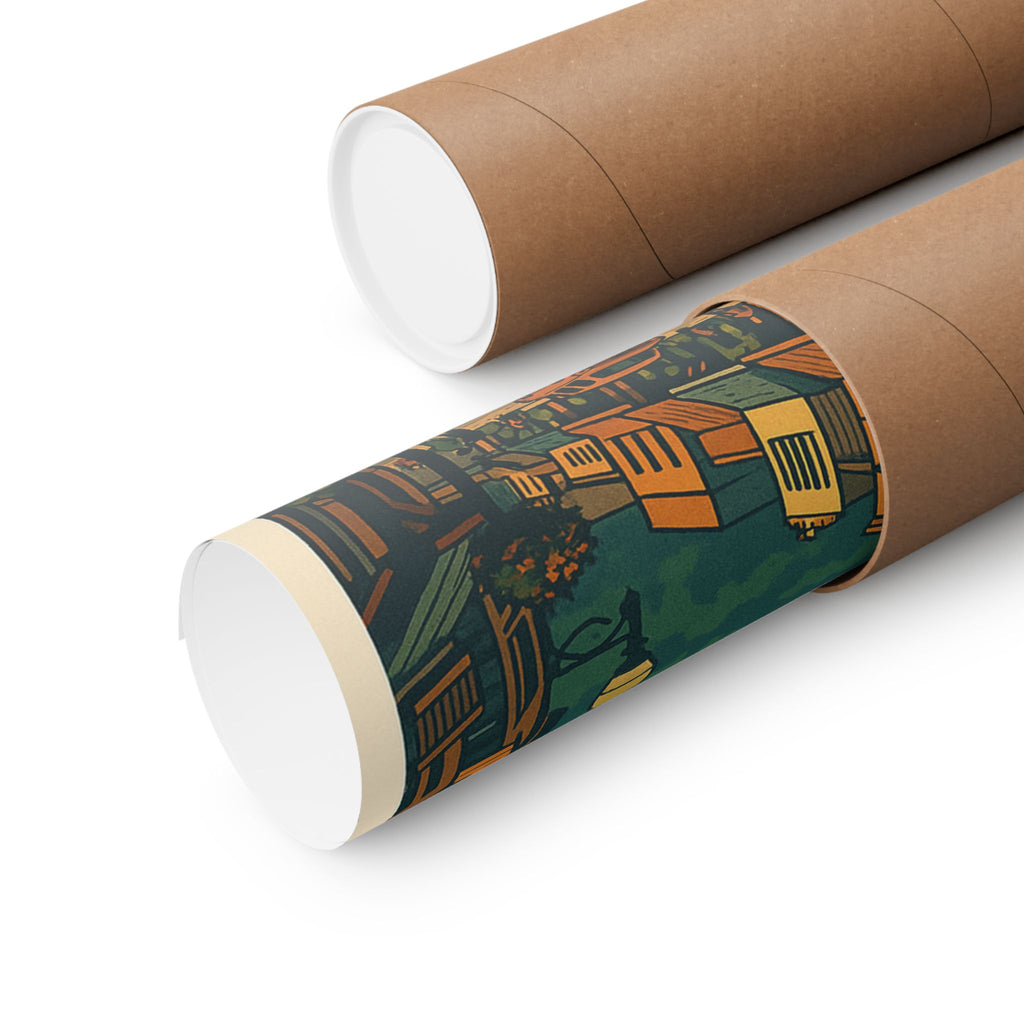 Cityscape Print - Gatlinburg Tennessee