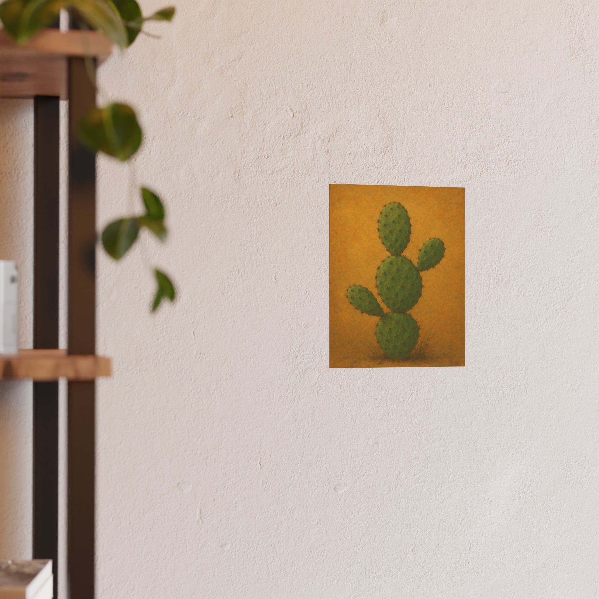 Nature Print - Prickly Pear Cactus