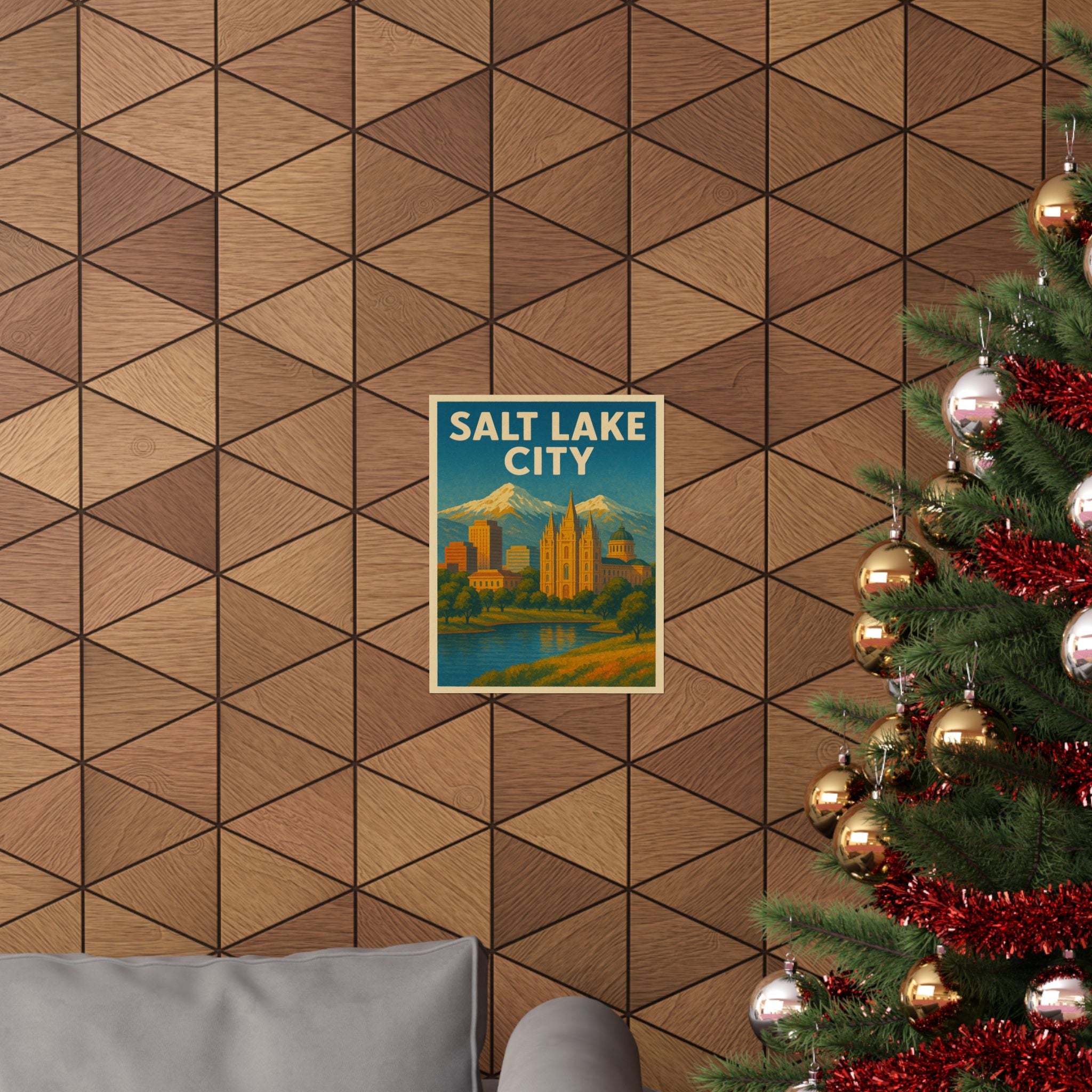 Cityscape Print - Salt Lake City