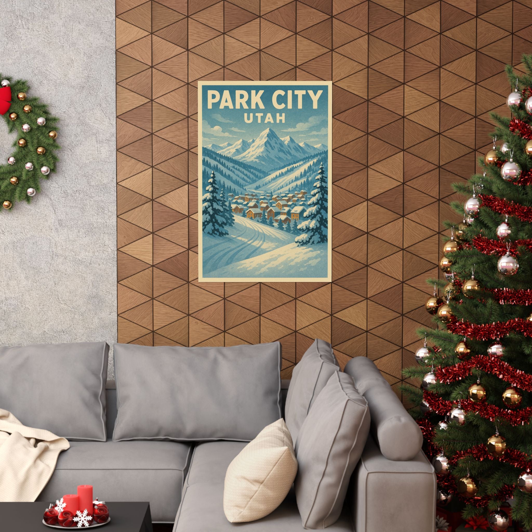 Cityscape Print - Park City