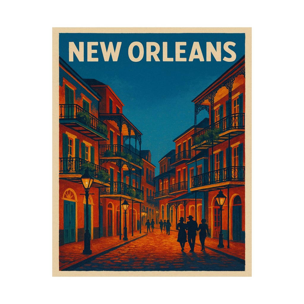 Cityscape Print - New Orleans