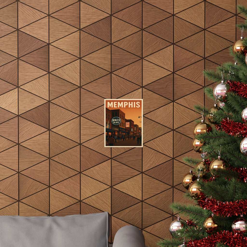 Cityscape Print - Memphis Beale Street