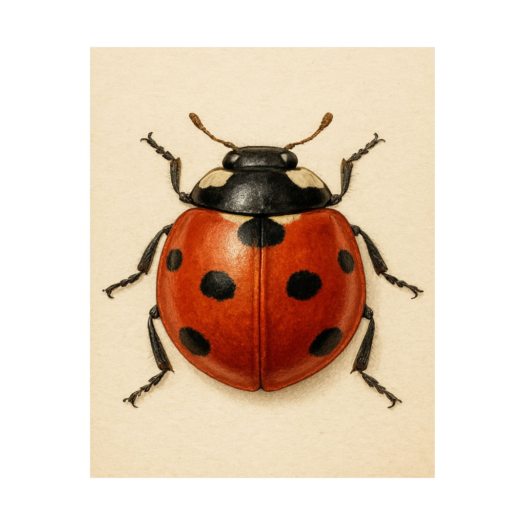 Wildlife Print - Colorful Ladybug