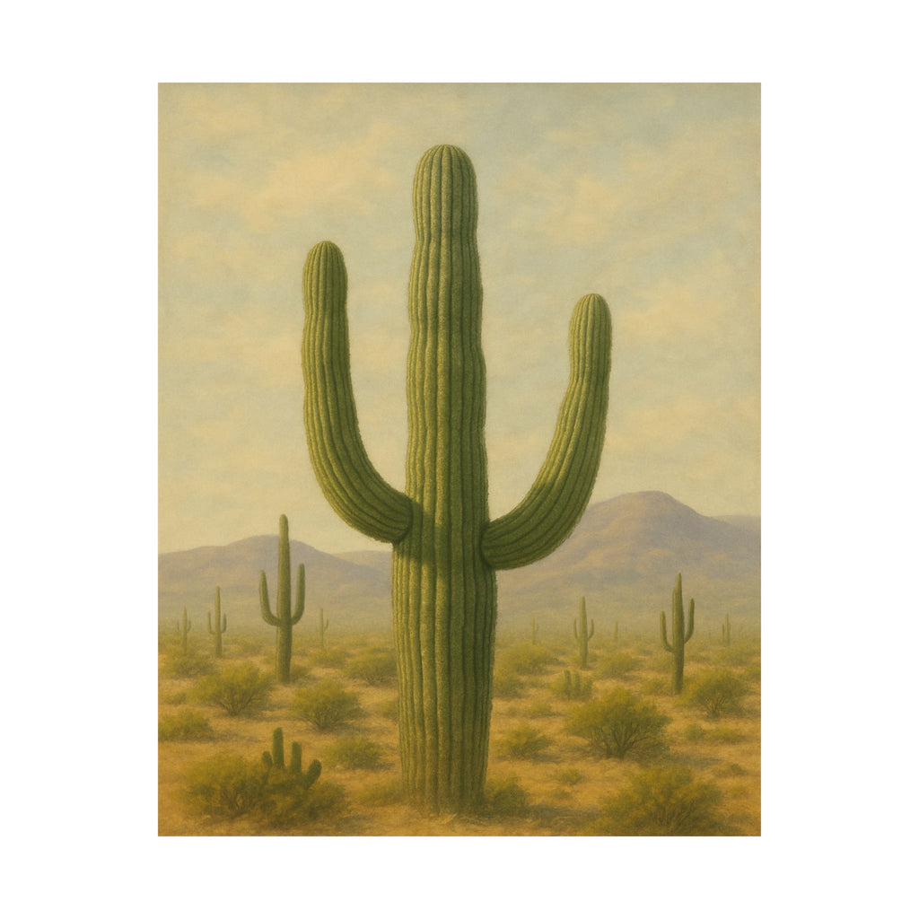 Nature Print - Saguaro Cactus