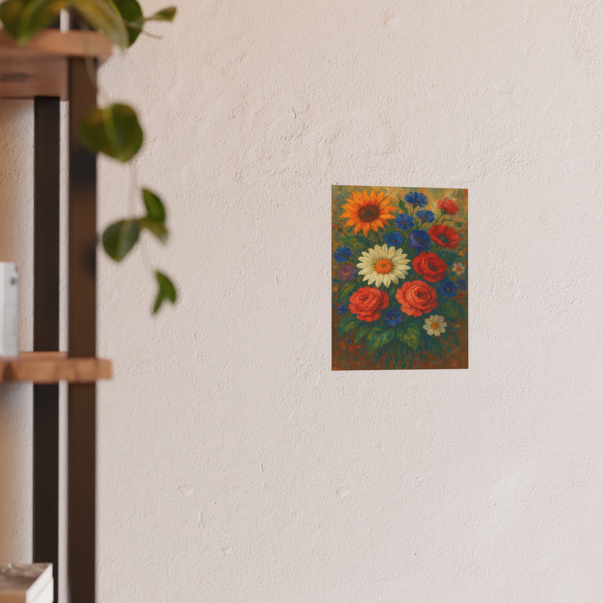 Nature Print - Sunflower Bouquet