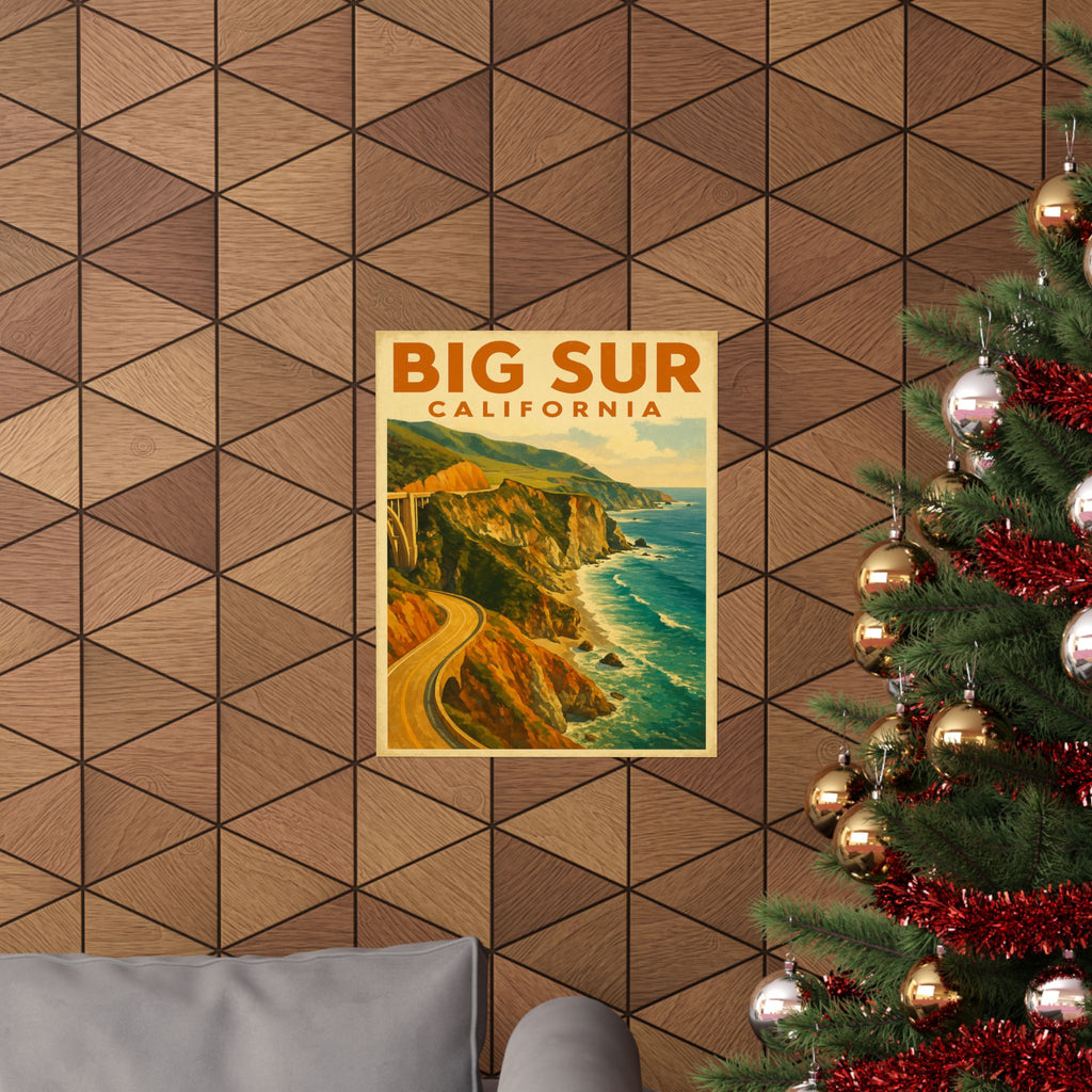 Cityscape Print - Big Sur California