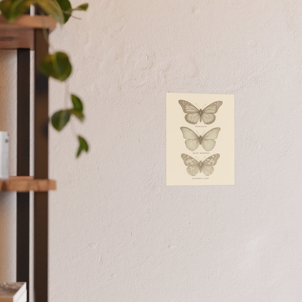 Wildlife Print - Butterfly Sketch