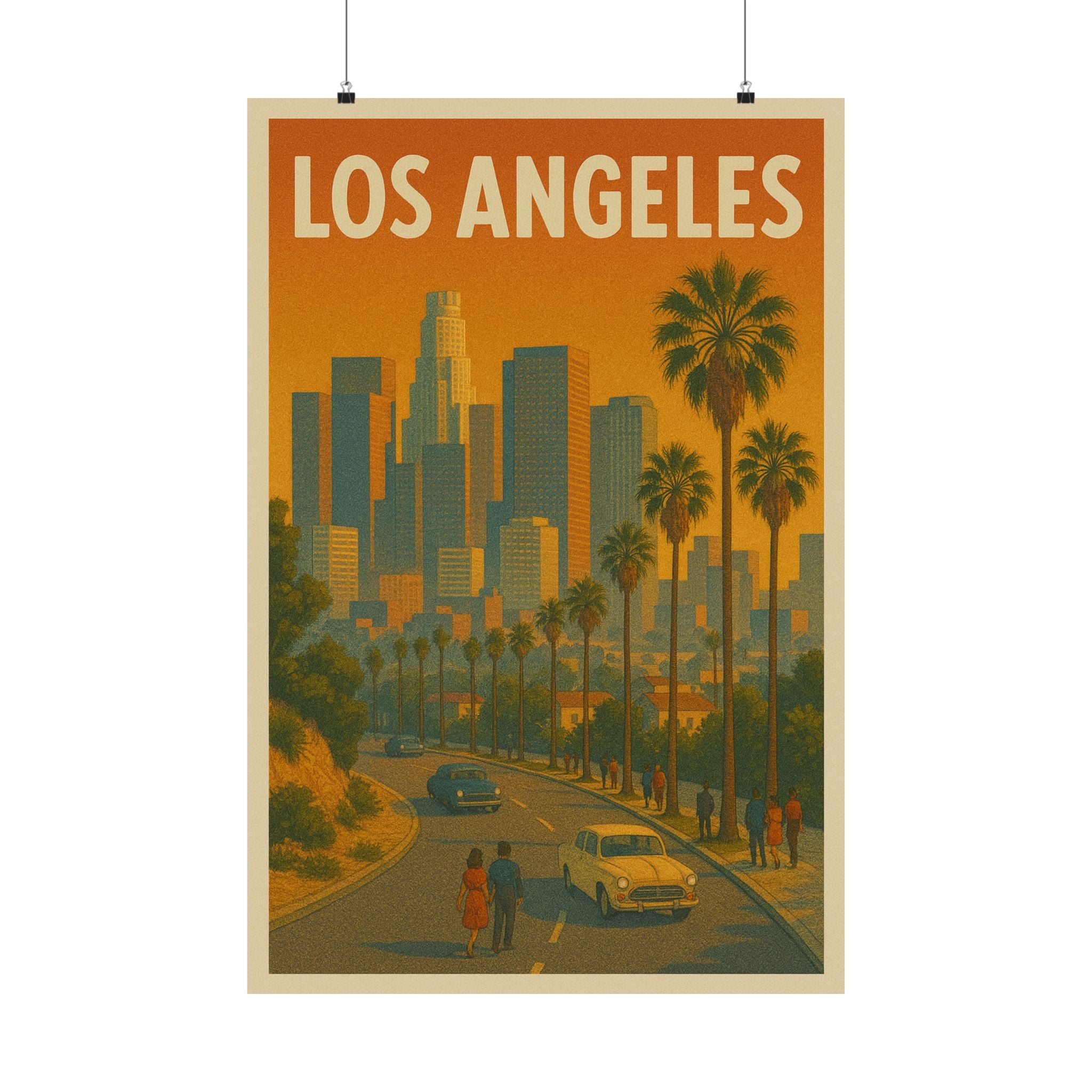 Cityscape Print - Los Angeles