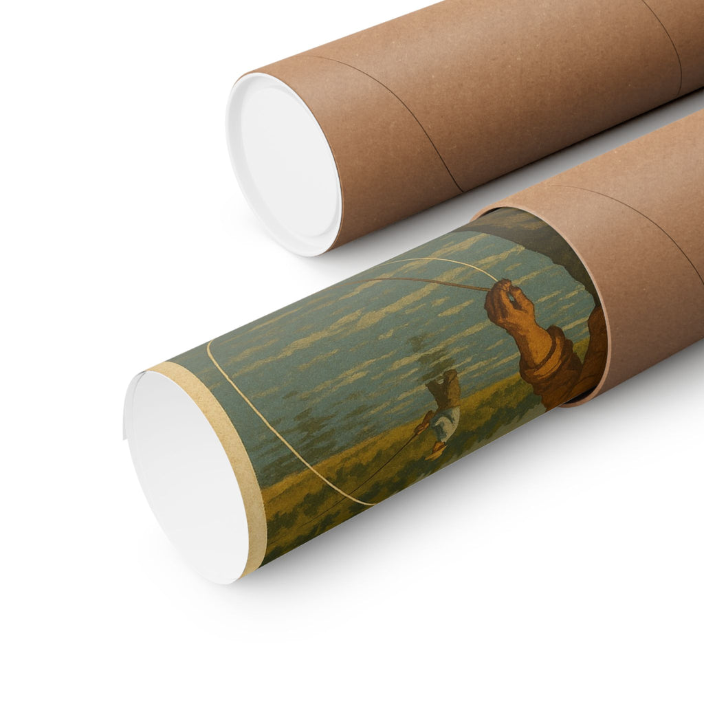 Cityscape Print - Wyoming Fisherman