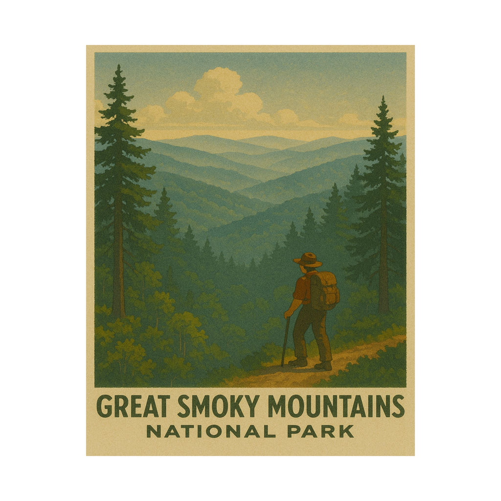 Vertical Print - Great Smoky Mountains National Park