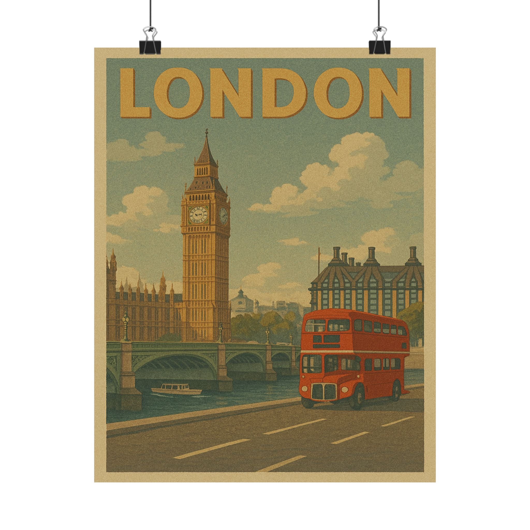 Cityscape Print - London