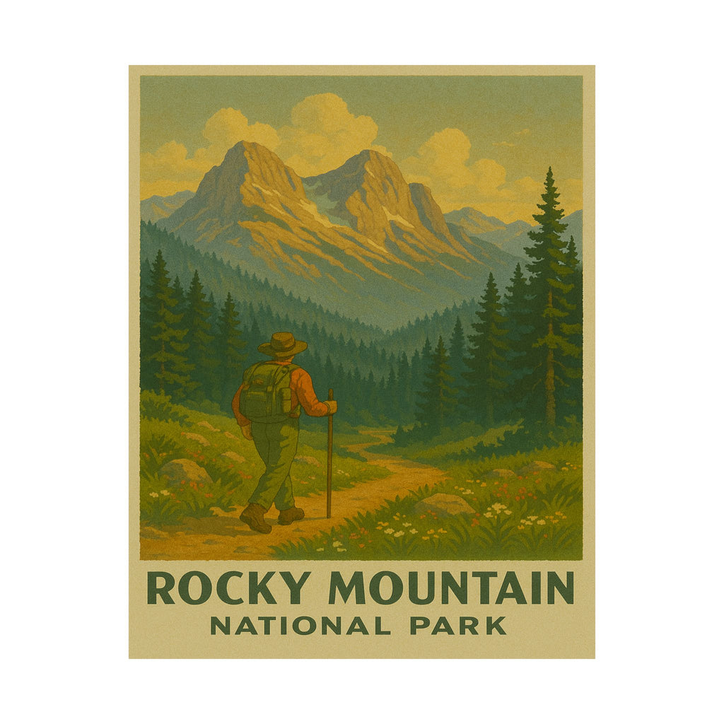 Vertical Print - Rocky Mountain National Park