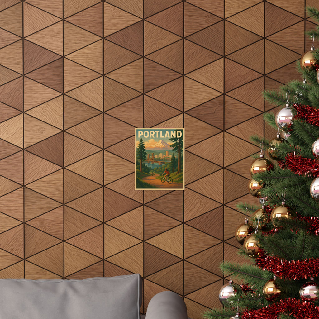 Cityscape Print - Portland Oregon