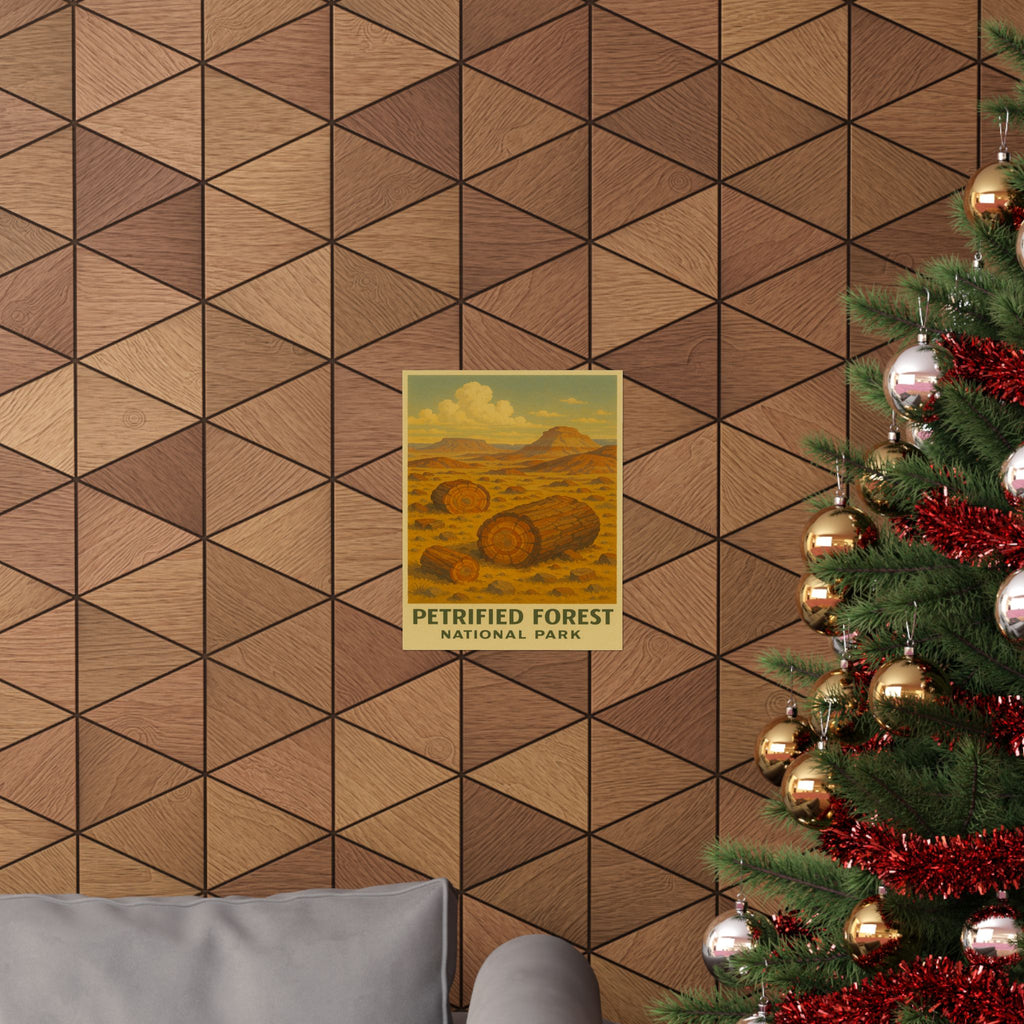 Vertical Print - Petrified Forest National Park