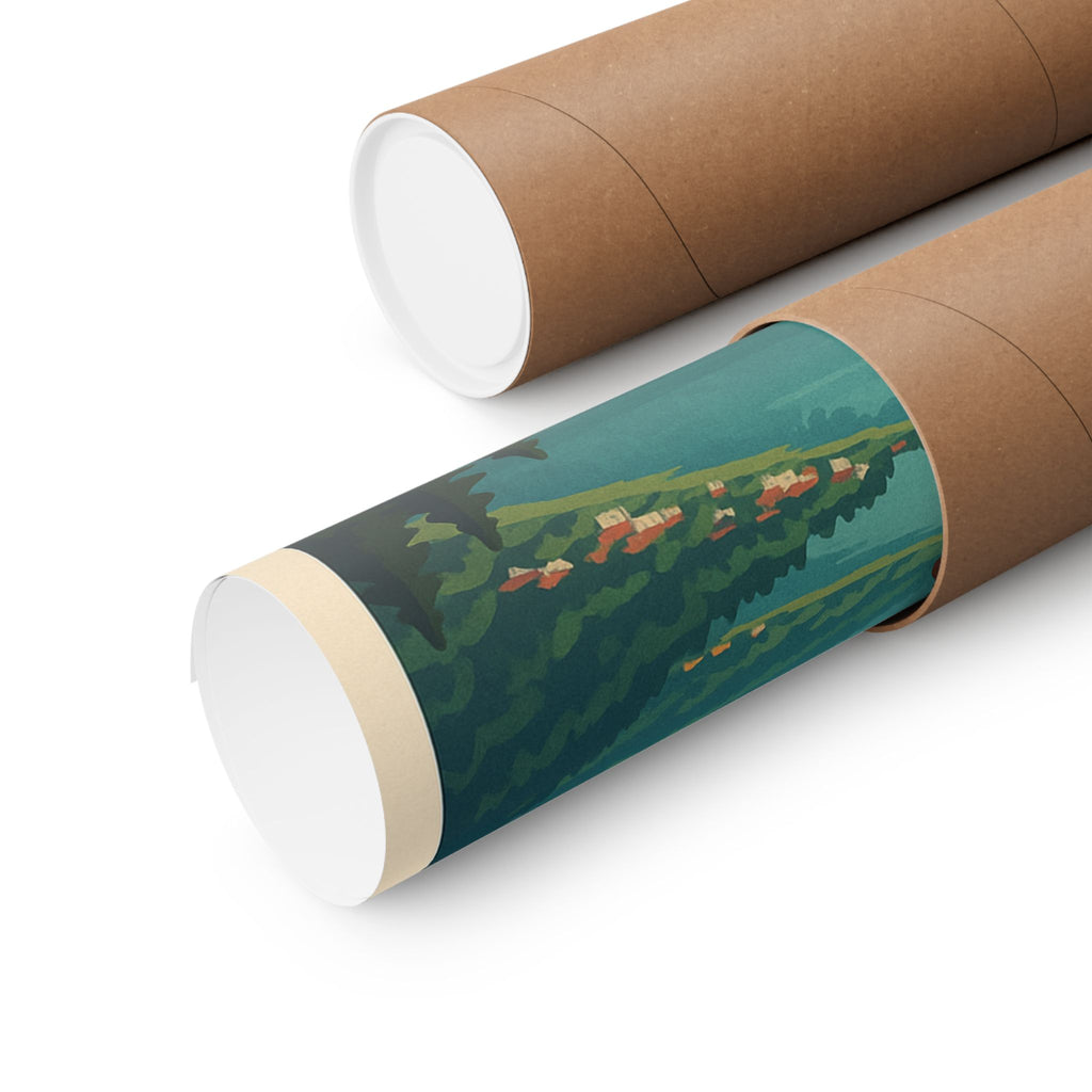 Cityscape Print - Interlaken Switzerland