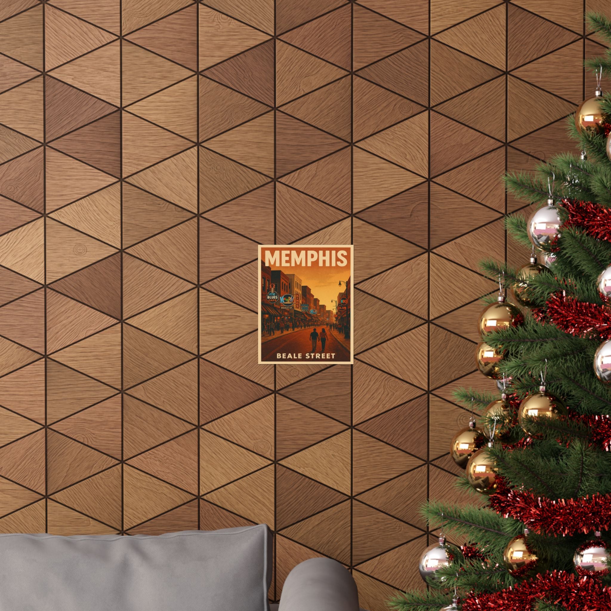 Cityscape Print - Memphis Beale