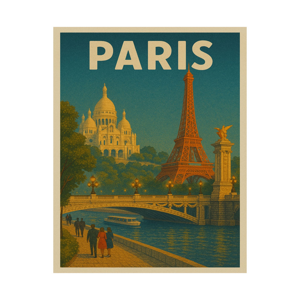 Cityscape Print - Paris