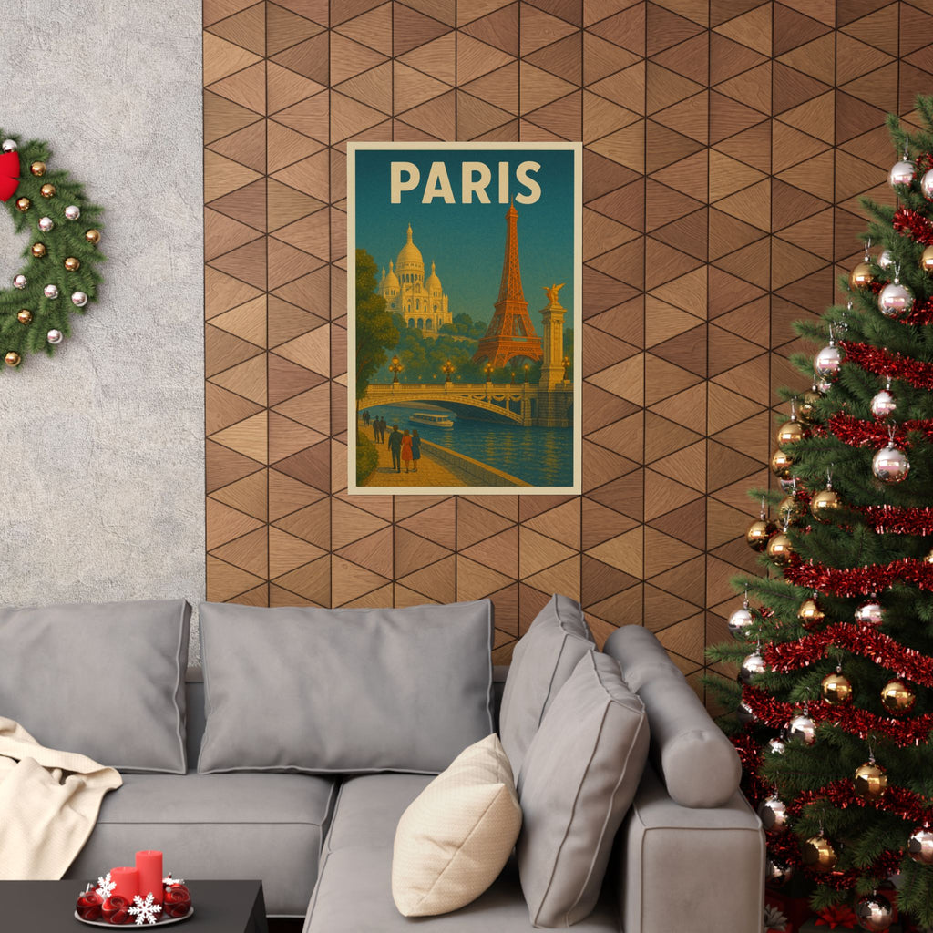 Cityscape Print - Paris