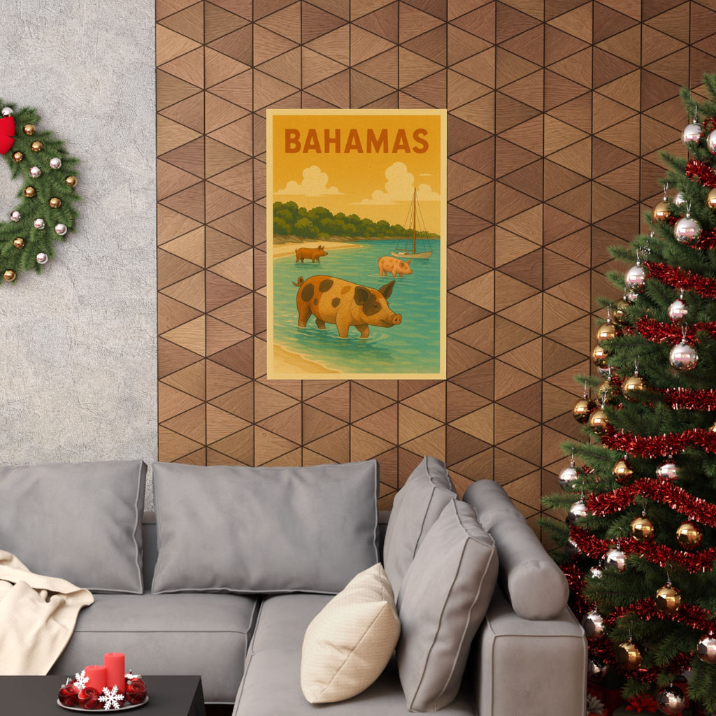 Cityscape Print - Bahamas