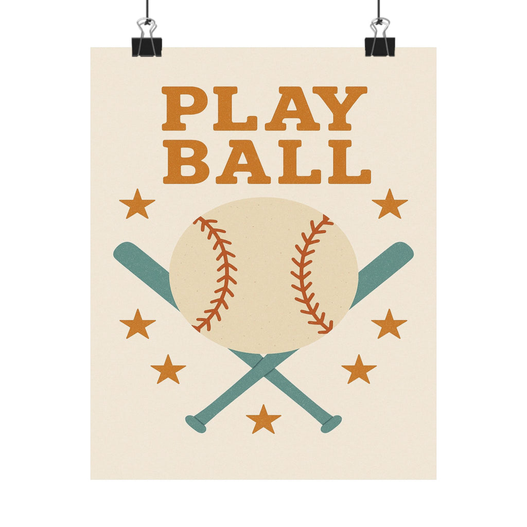 Children's Print - Play Ball