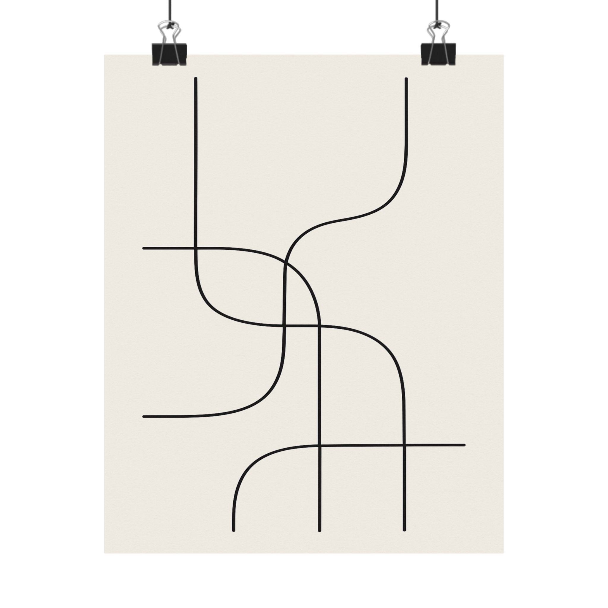 Abstract Print - Minimalist One