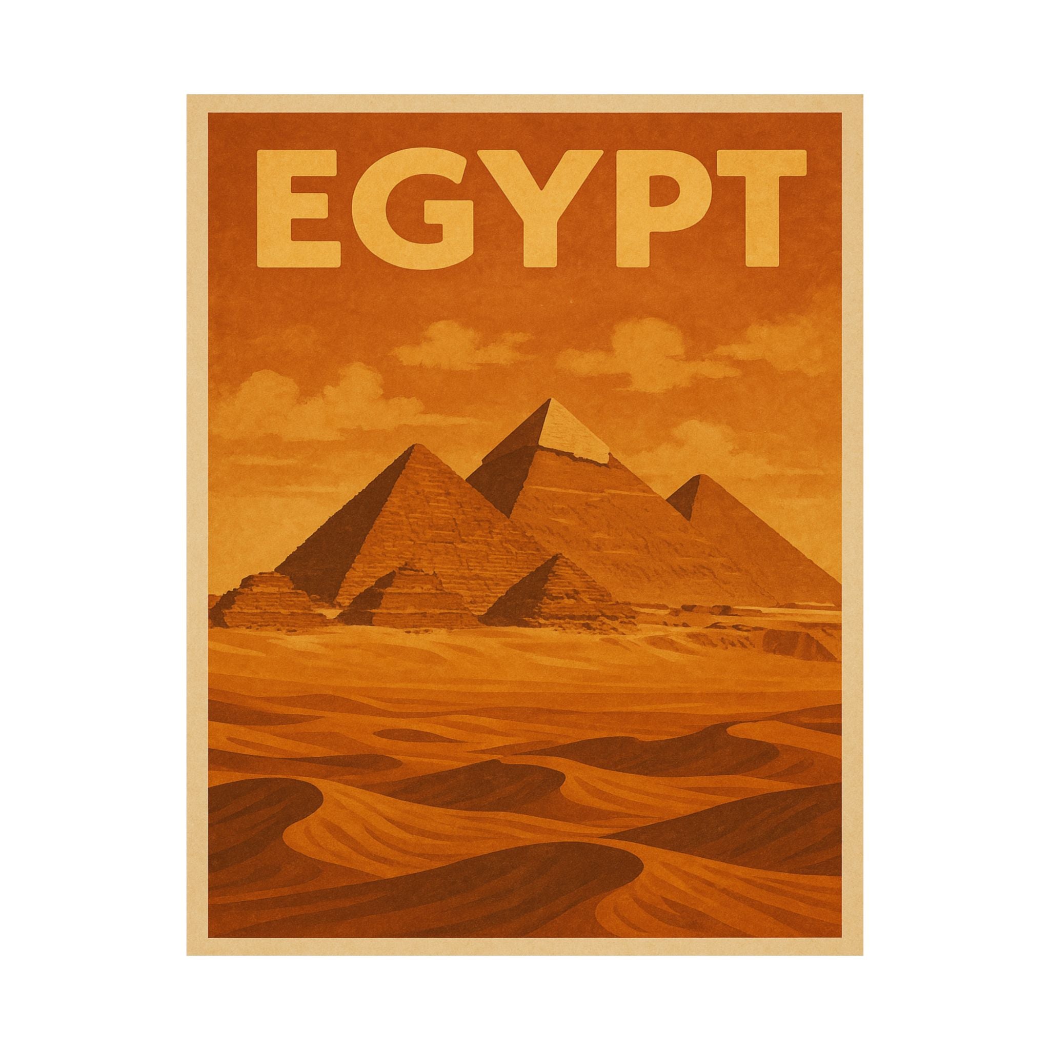 Cityscape Print - Eqypt