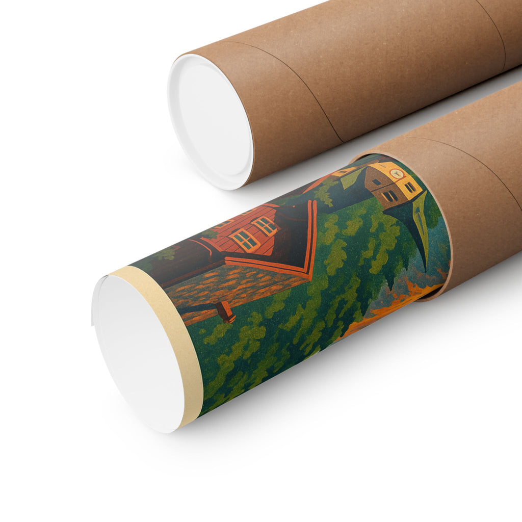 Cityscape Print - Zermatt Matterhorn