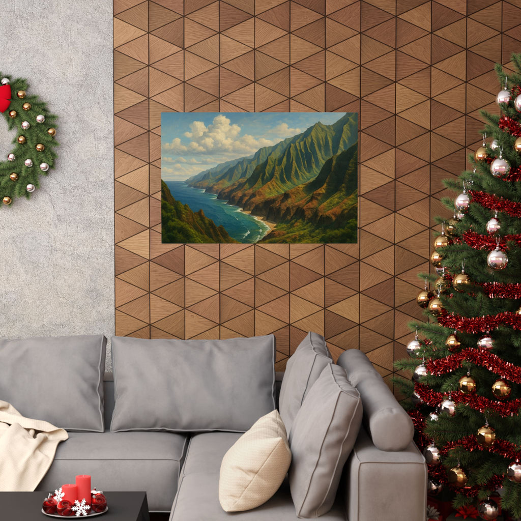 Nature Print - Napali Coast