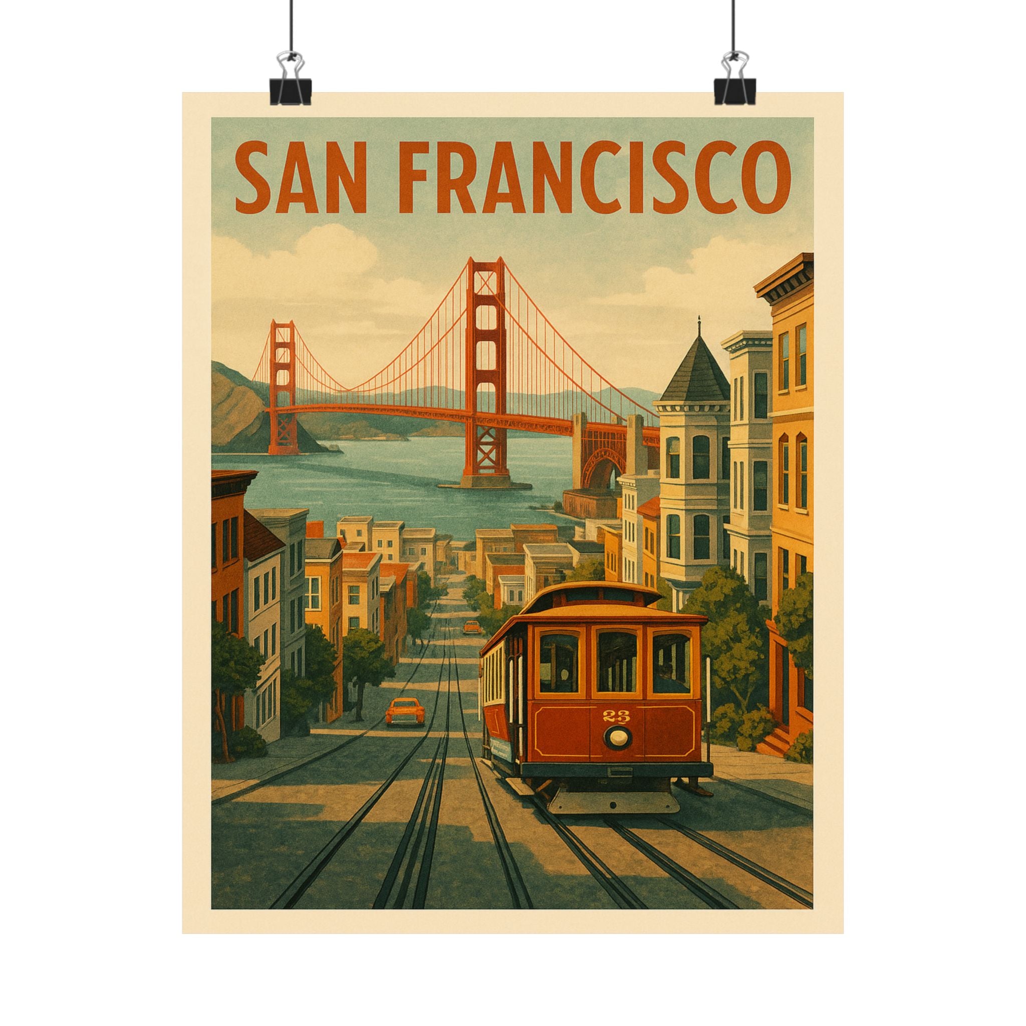 Cityscape Print - San Francisco