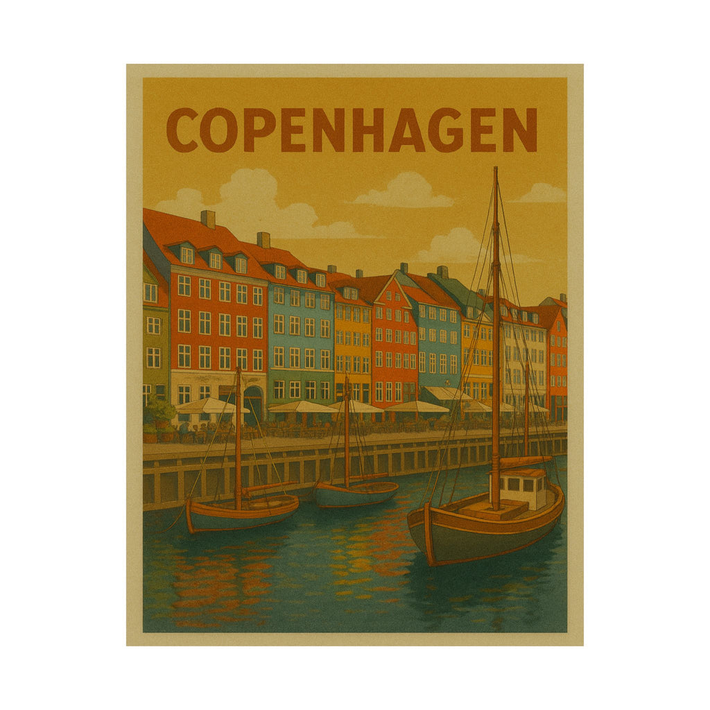 Cityscape Print - Copenhagen