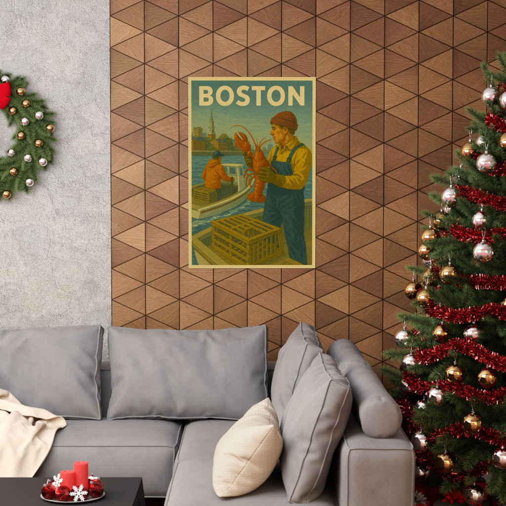 Cityscape Print - Boston