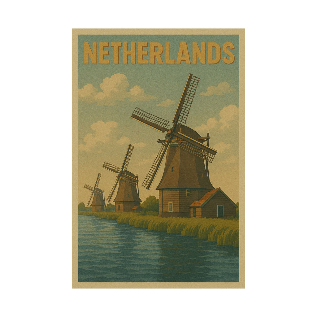 Cityscape Print - Netherlands