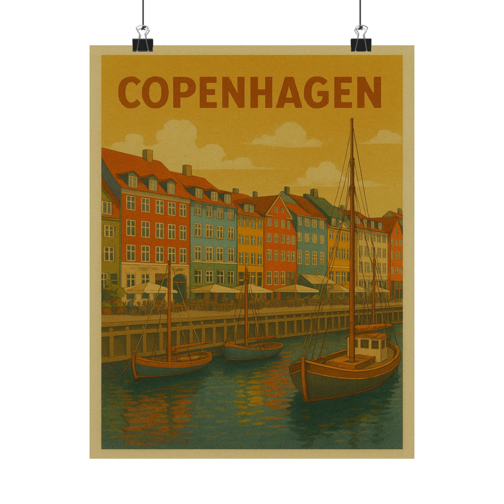 Cityscape Print - Copenhagen