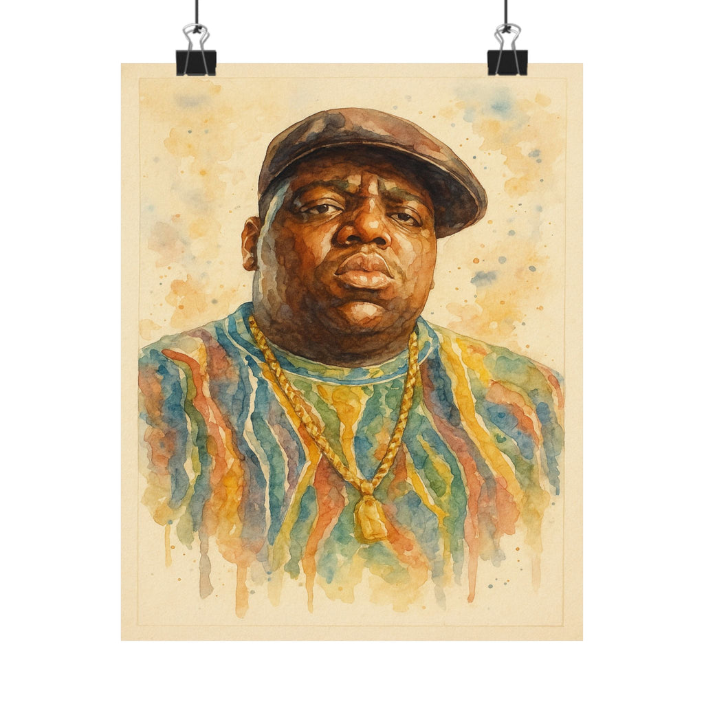 Famous Prints - Biggie Portrait