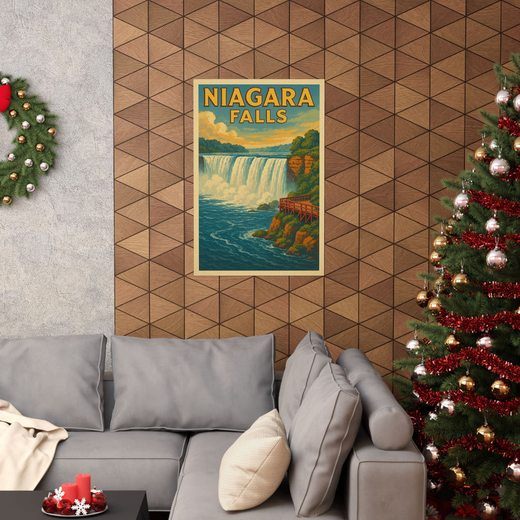 Cityscape Print - Niagara Falls