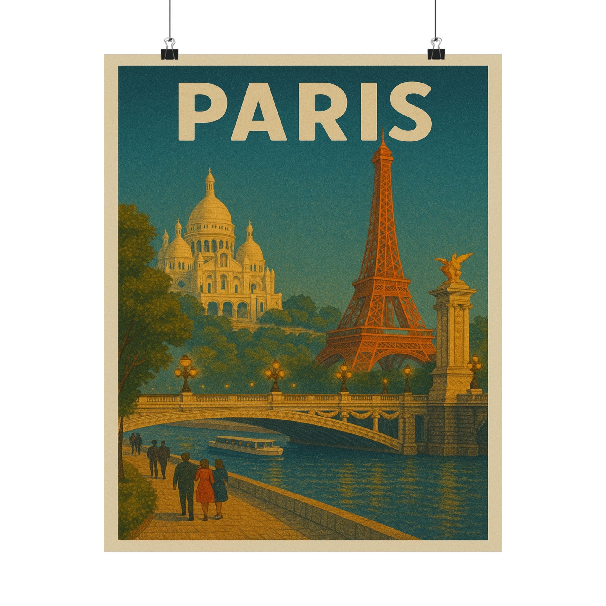 Cityscape Print - Paris