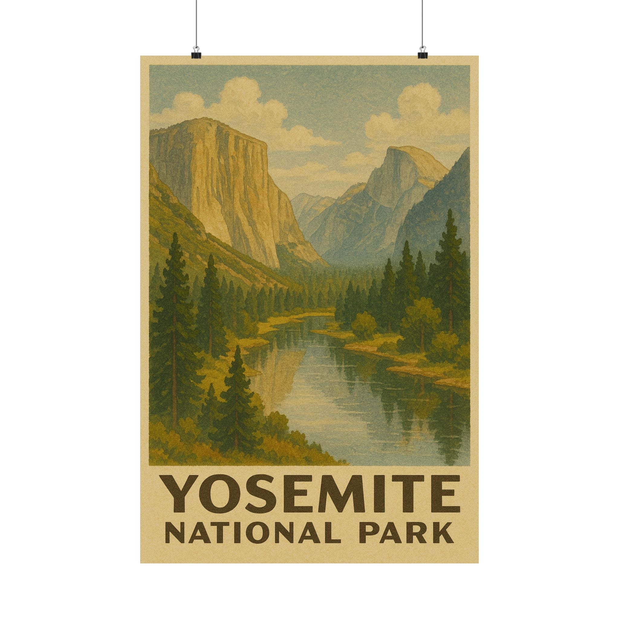 Vertical Print - Yosemite National Park