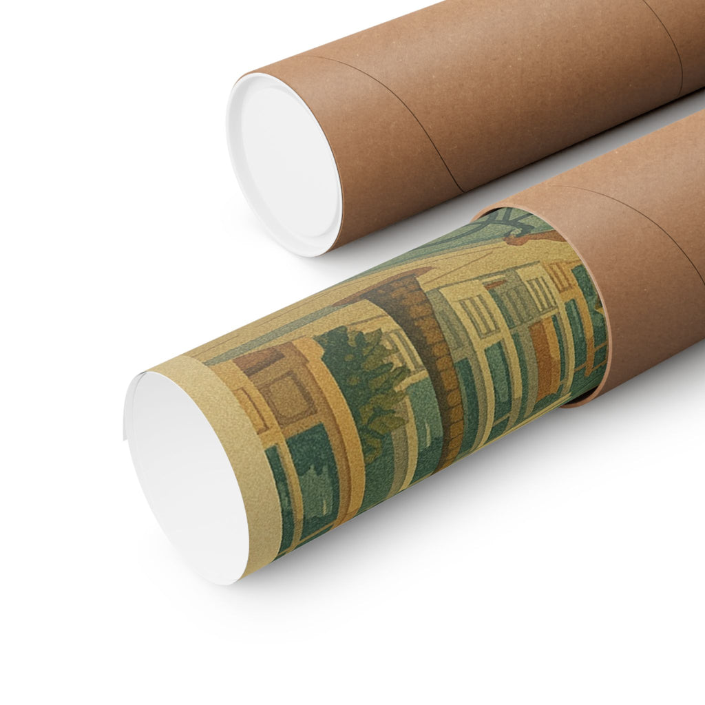 Cityscape Print - Key West Duval Street