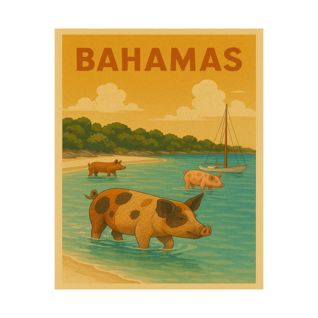 Cityscape Print - Bahamas