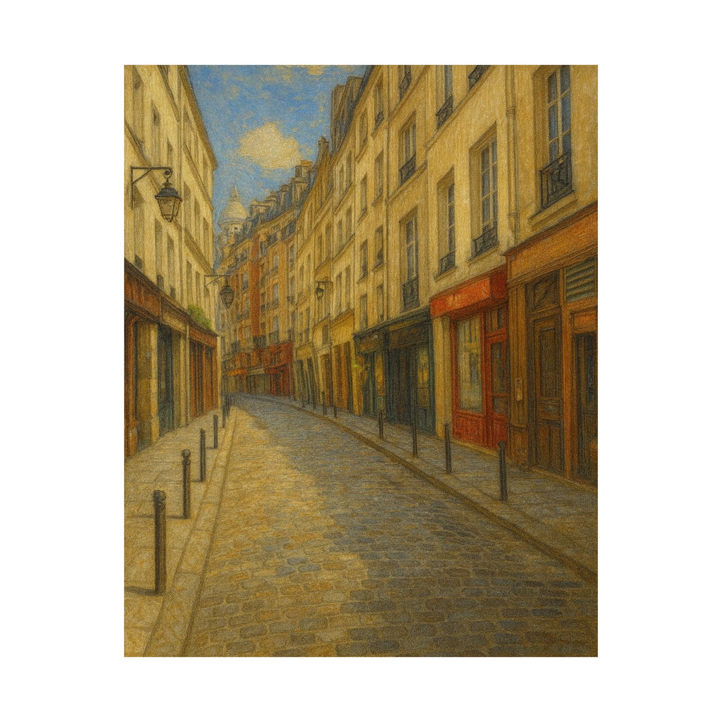 Cityscape Print - Paris City Streets