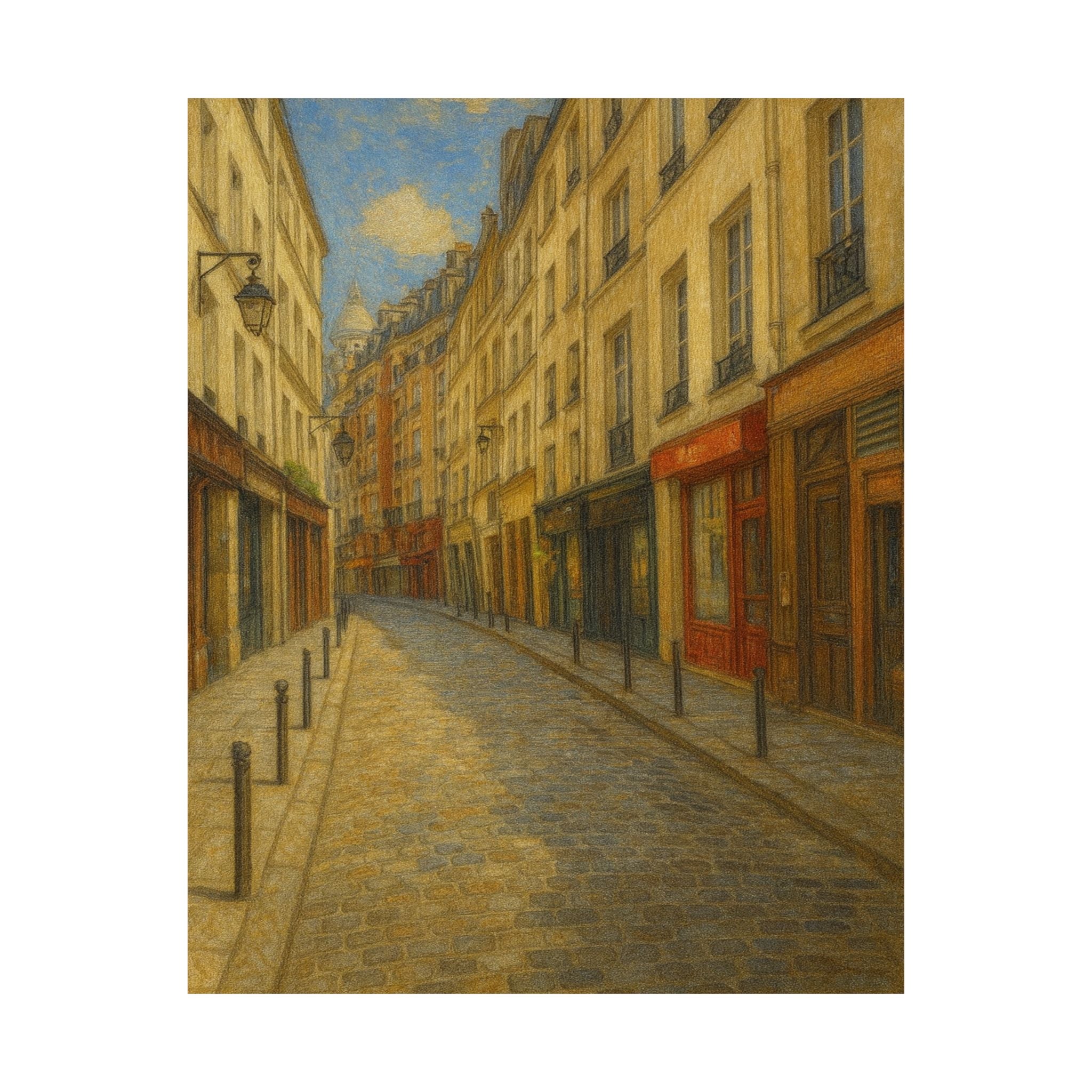Cityscape Print - Paris City Streets