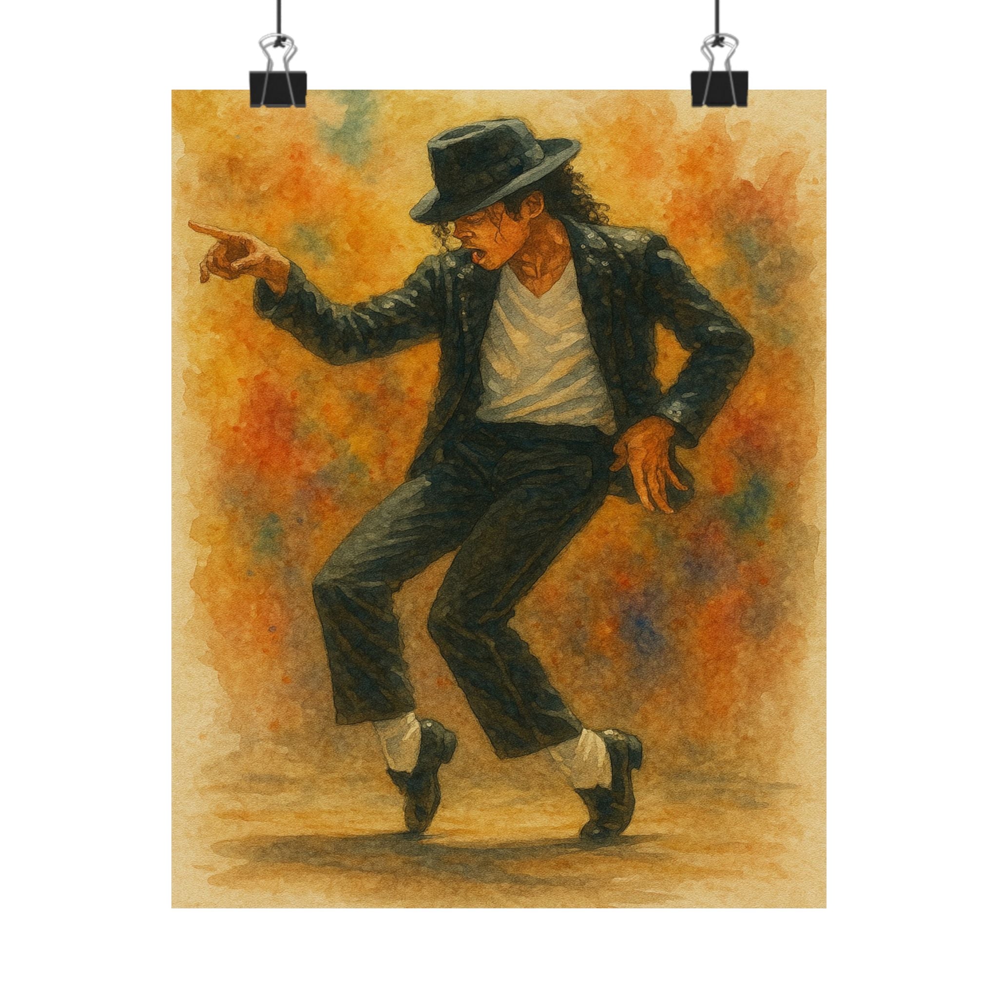 Famous Prints - Michael Jackson Dancing