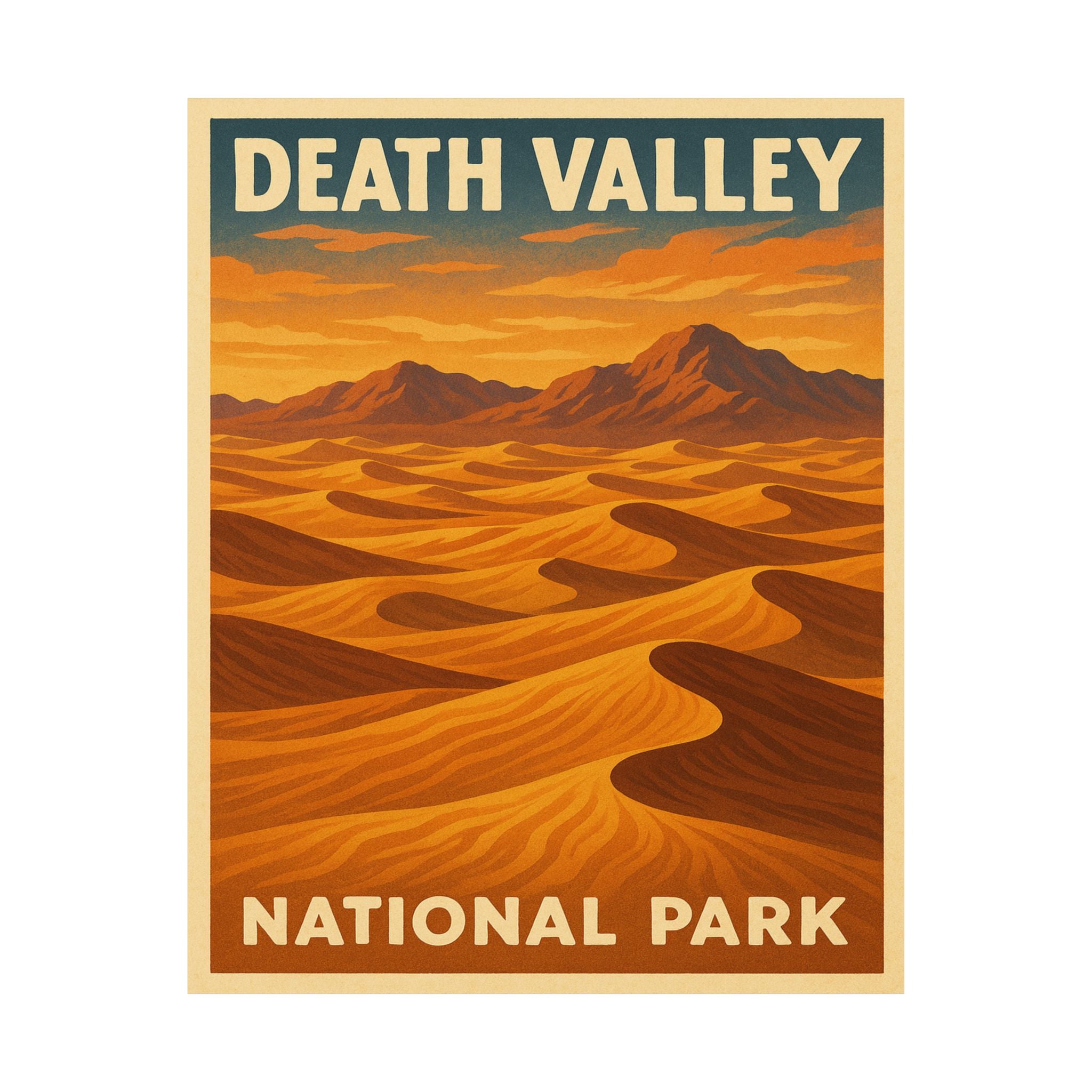 Vertical Print - Death Valley National Park