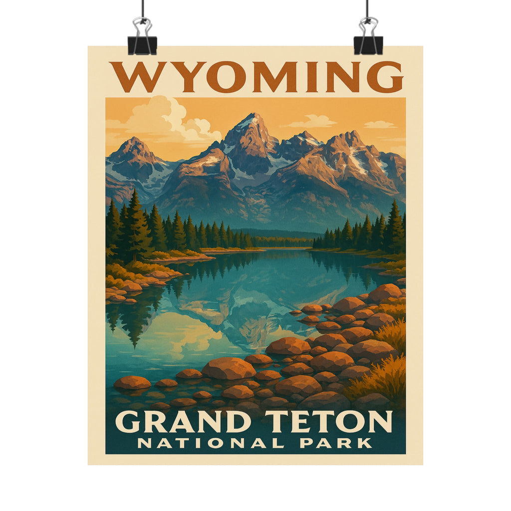 Vertical Print - Grand Teton National Park