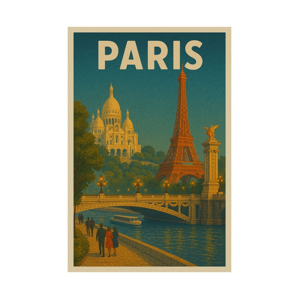 Cityscape Print - Paris