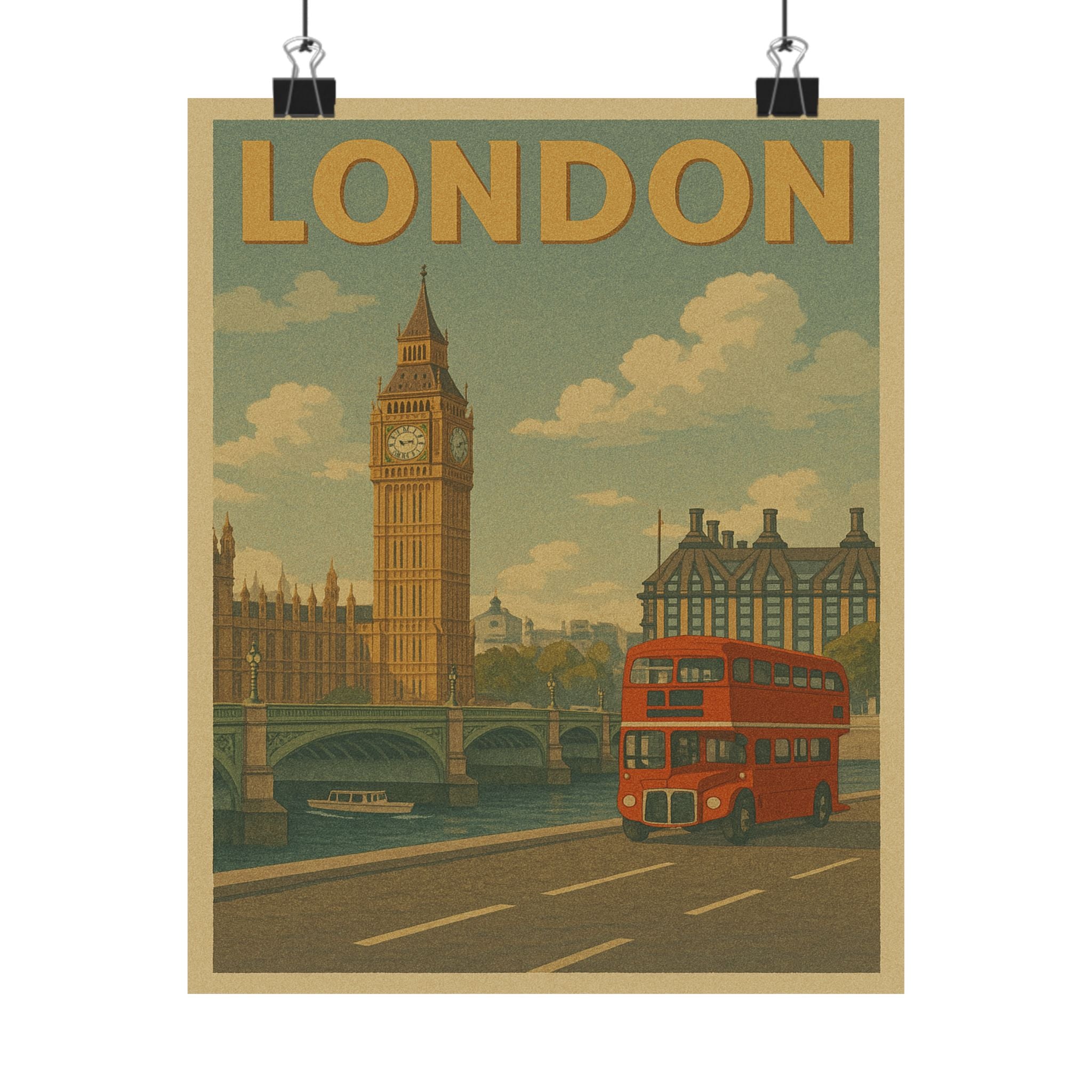 Cityscape Print - London