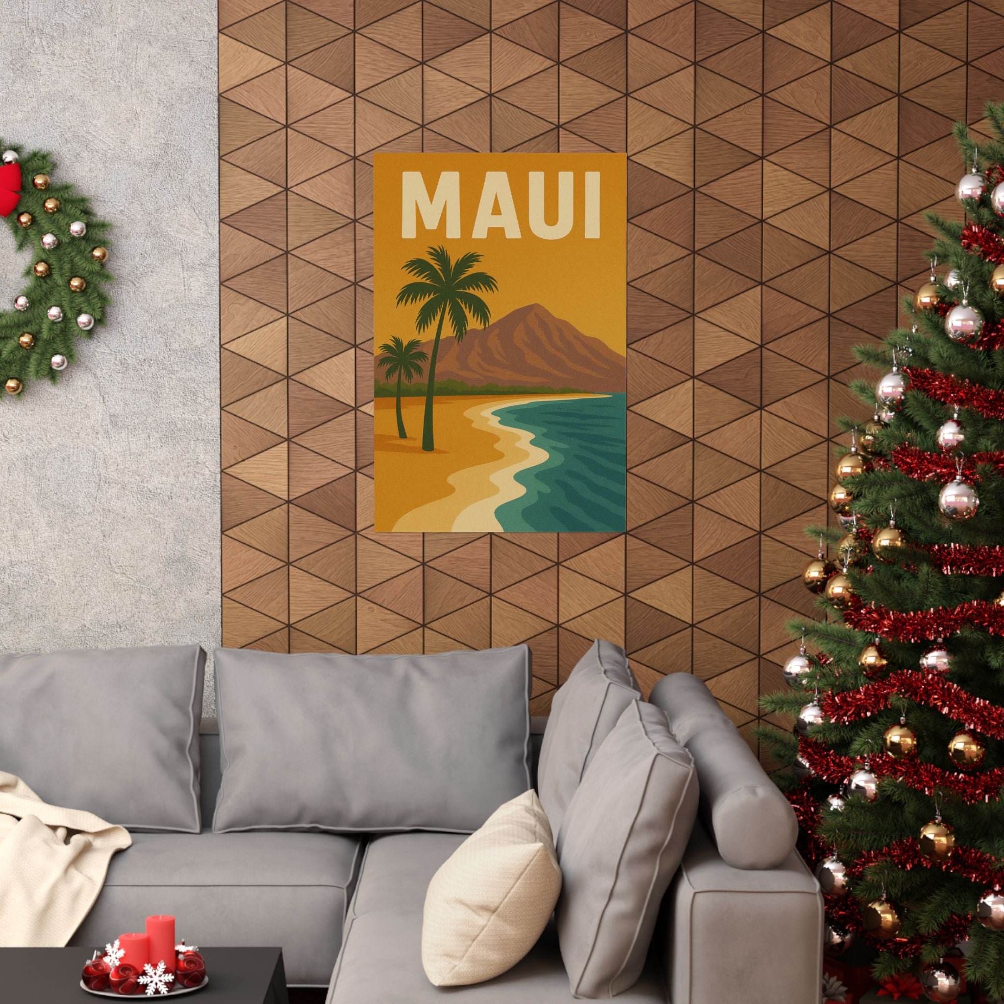 Cityscape Print - Maui