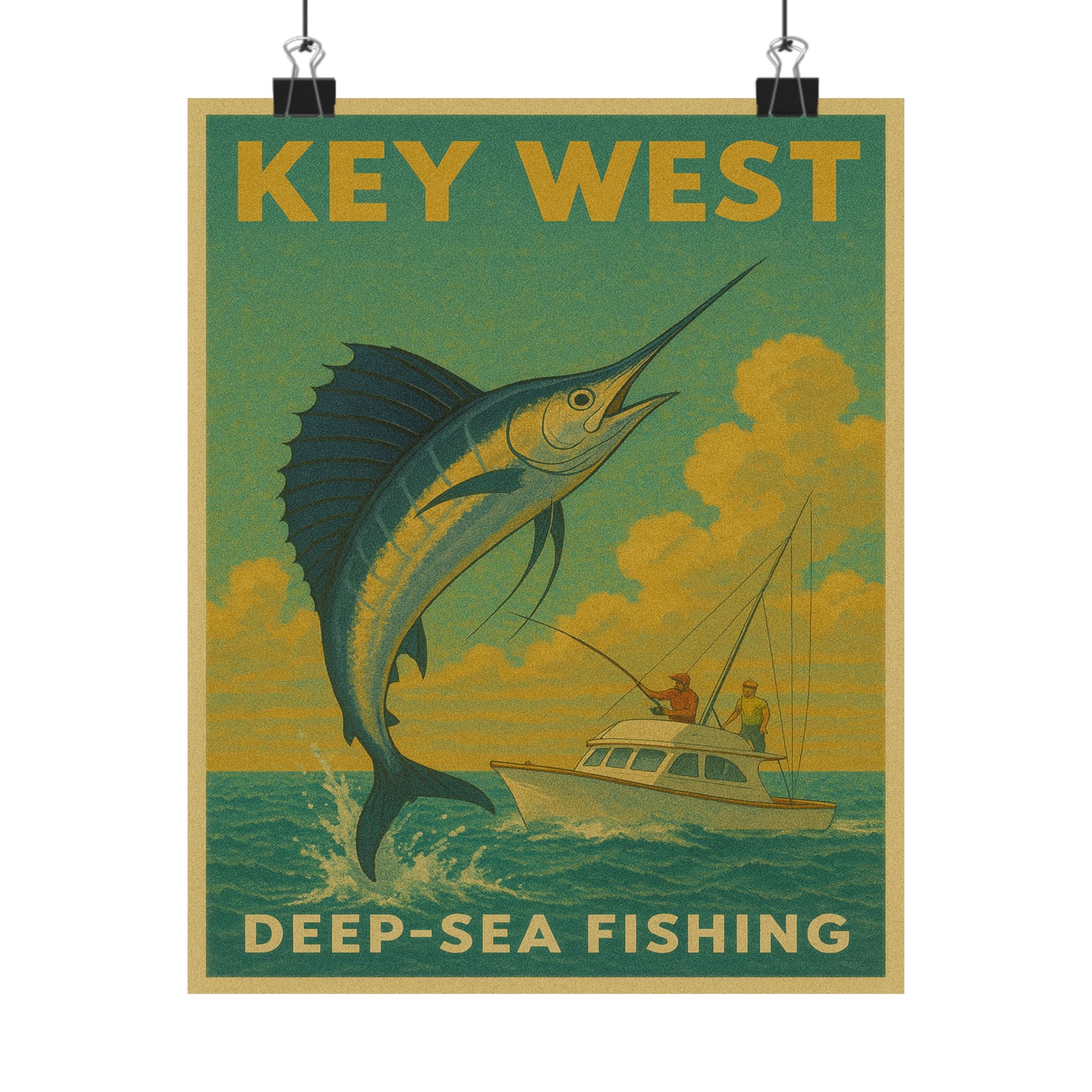 Cityscape Print - Key West