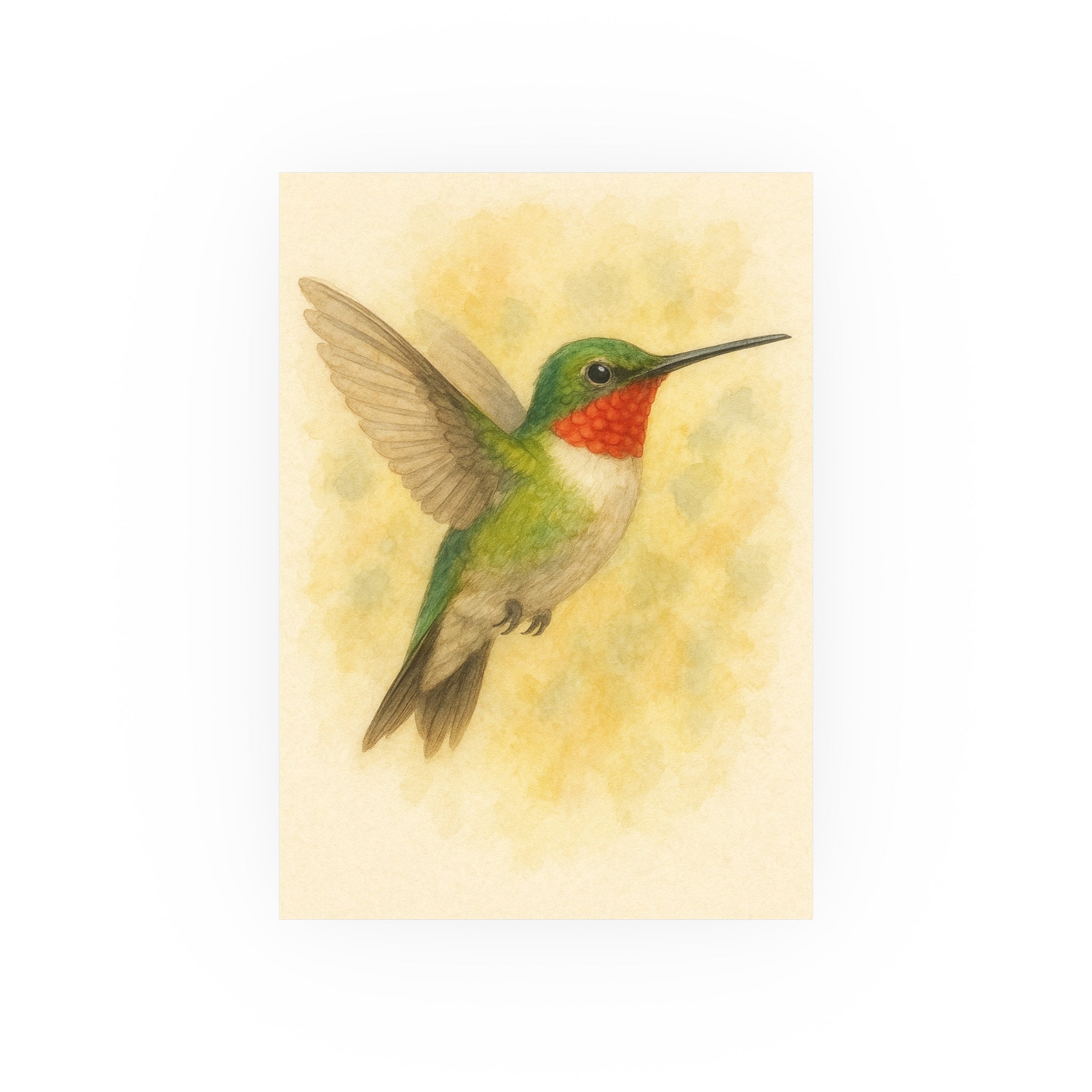 Wildlife Print - Hummingbird One